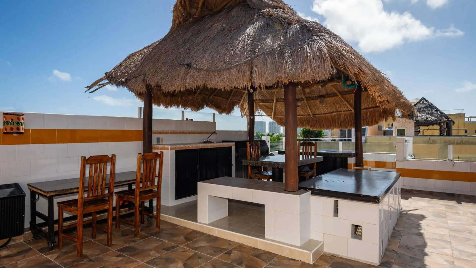 Mexican Penthouse With Private Terrace Cancun Apartment
